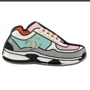 AUTHENTIC CHANEL CC PIN BROOCH